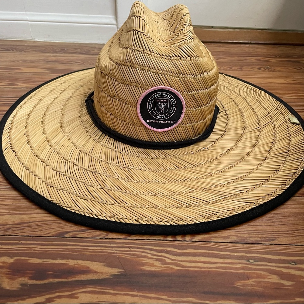 NWOT New Era Inter Miami Straw Hat